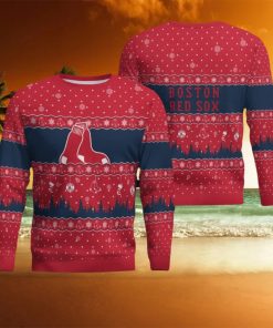 Boston Red Sox Ugly Christmas Sweaters 2023 Gift For Fans