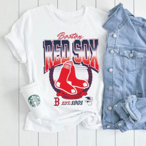 Boston Red Sox baseball American league est. 1901 logo Vintage shirt