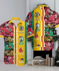 Boston Sport Teams Hawaiian Shirt Sport Fans Lover Gift