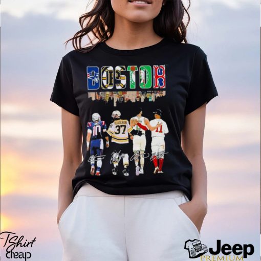 Boston Sports team City signature Shirt