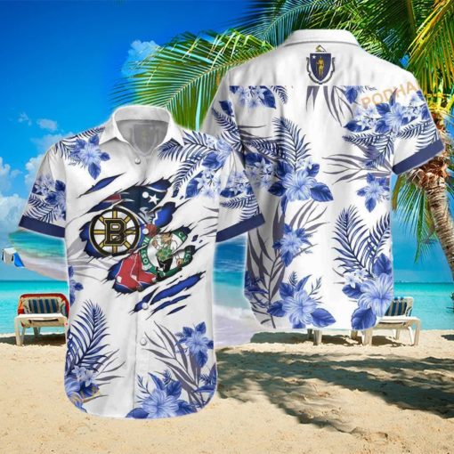 Boston celtics fuuny hawaiian shirt for summer loves