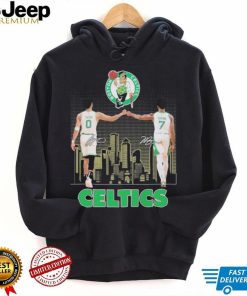 Boston celtics player tatum and brown city logo T shirt