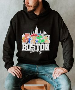 Boston strong Boston city sport teams mascot shirt