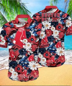 Boston_Red_SoxBoston Red Sox MLB Independence Day All Over Print Classic Hawaiian Shirt