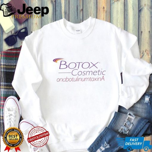 Botox Cosmetics onabotulinumtoxina shirt