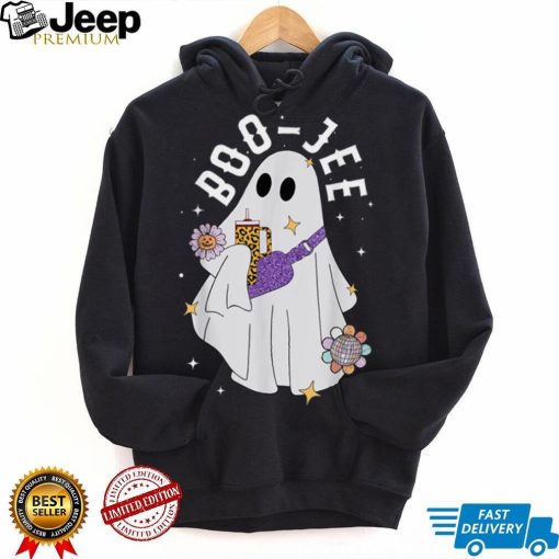 Boujee Boo Jee Spooky Season Cute Ghost Halloween Costume T Shirt