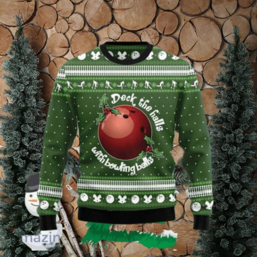 Bowling Ball Ugly Christmas Sweater Special Gift For Loved Ones