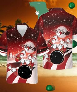 Bowling Christmas Hawaiian Shirt Xmas Related Bowling Christmas Gifts For Bowlers