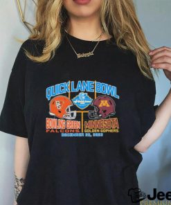 Bowling Green Falcons Vs Minnesota Golden Gophers 2023 Quick Lane Bowl Head To Head Shirt