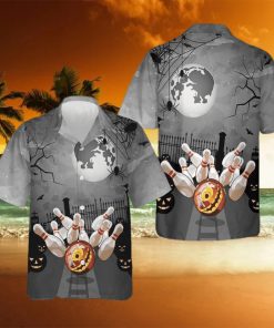 Bowling Halloween Hawaiian Shirt