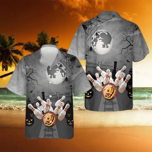 Bowling Halloween Hawaiian Shirt