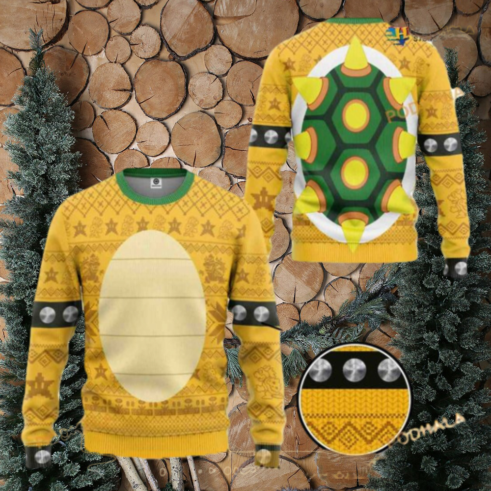 Bowser hot sale turtle sweater