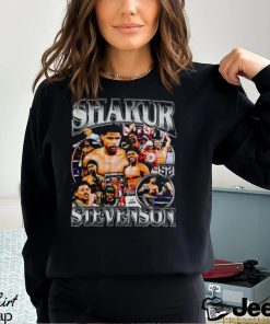 Boxer Shakur Stevenson Collage Vintage 90s Shirt