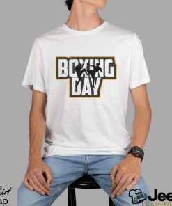 Boxing Day Silhouette Of Boxer Graphic T shirt