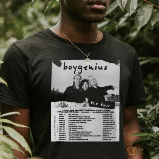 Boygenius Tour 2023 poster shirt