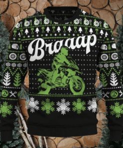 Braaap Motorrad Adventure Christmas Sweater