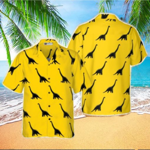 Brachiosaurus Dinosaur Hawaiian Shirt