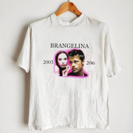 Brad Pitt And Angelina Jolie Brangelina 2005 2016 shirt