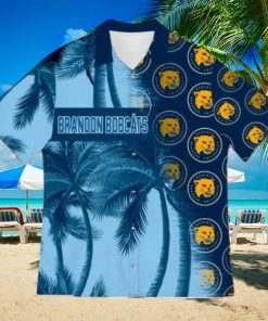 Brandon Bobcats Coconut Tree Aloha Hawaiian Shirt