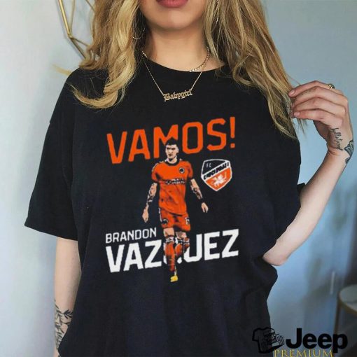 Brandon Vazquez #19 Fc Cincinnati Vamos Logo 2023 Shirt