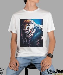 Bray Wyatt WWE pro wrestler cartoon portrait shirt