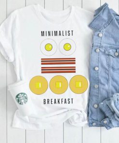 Breakfast of Minimalists eggs bacon pancakes shirt