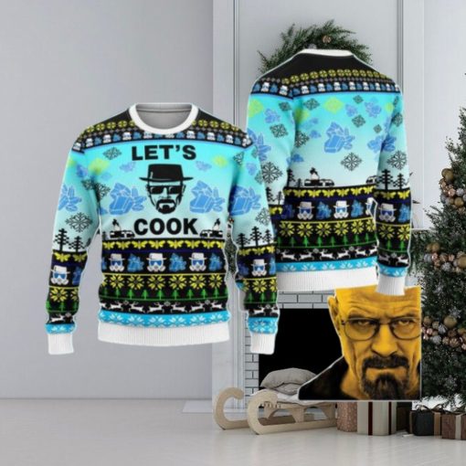 Breaking Bad Let’S Cook Ugly Christmas Sweater For All