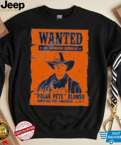 Breakingt Store Pete Alonso Wanted Poster Shirts