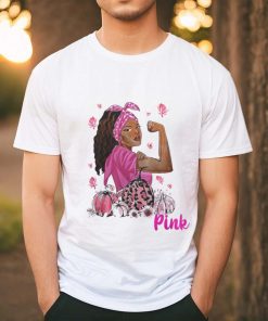 Breast Cancer In October We Wear Pink Black Woman Breast Cancer Awareness 121 Warrior shirt