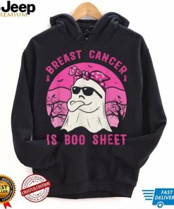 Breast Cancer Is Boo Sheet Breast Cancer Warrior Halloween T Shirt