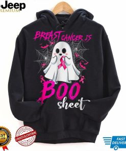 Breast Cancer Is Boo Sheet Halloween Breast Cancer Awareness T Shirt