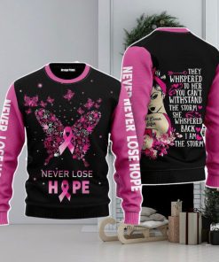 Breast Cancer Warrior Christmas Unisex Ugly Sweater