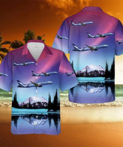 Breeze Airways Airbus A220 300 Hawaiian Shirt 3D Printed Aloha Summer Shirt