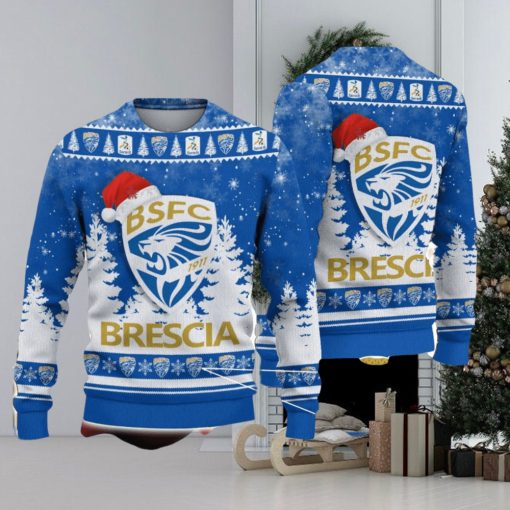 Brescia Calcio Ugly Christmas Sweater Holiday Gift Ideas For Men And Women Special Christmas Gift