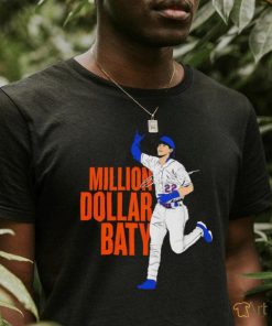 Brett Baty New York Mets Million Dollar Baty signature 2023 shirt