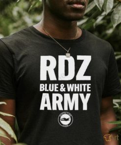 Brighton & Hove Albion Rdz Blue White Army Shirt