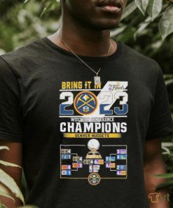 Bring It In 2023 Western Conference Champions Denver Nuggets T Shirt