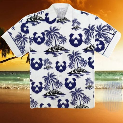 Bristol Bears Premiership Rugby Tropical Tree Custom Name Hawaiian Shirt