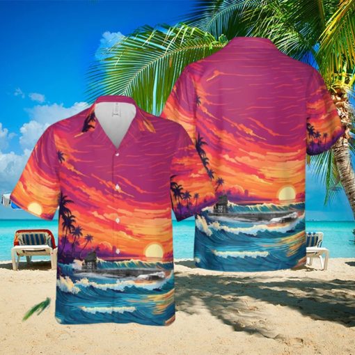 British C class submarine Coconut Tree Hawaiian Shirt Men And Women Gift Aloha Beach Holiday
