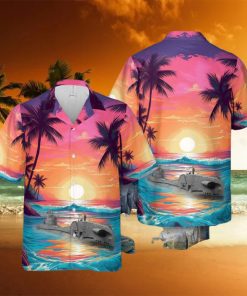 British T class submarine Hawaiian Shirt 3D Printed Aloha Summer Shirt