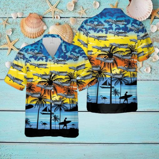 Britten Norman Defender Hawaiian Shirt