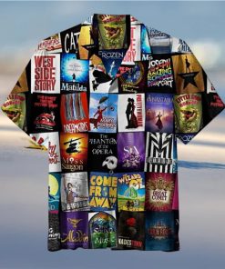 Broad way Musical Theater Unisex Hawaiian Shirt,