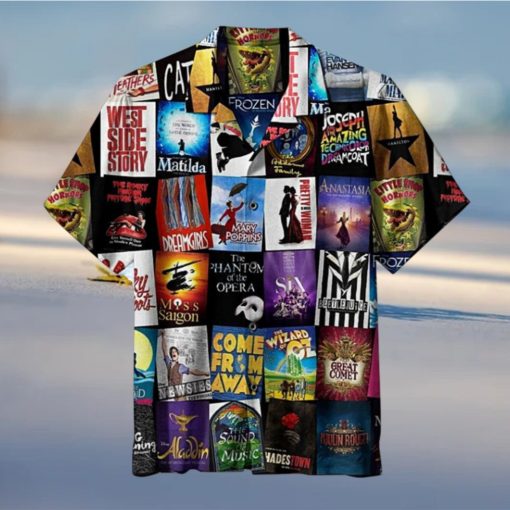 Broad way Musical Theater Unisex Hawaiian Shirt,