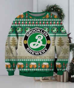 Brooklyn Brewery Beer Ugly Christmas Sweater, Ugly Sweater Apparel