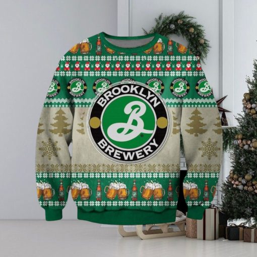 Brooklyn Brewery Beer Ugly Christmas Sweater, Ugly Sweater Apparel