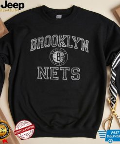 Brooklyn Nets Black Union Arch T Shirt