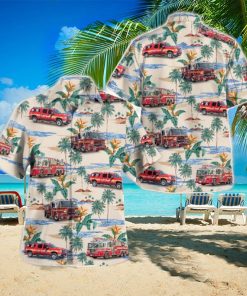 Brooklyn, New York, FDNY Engine 216Ladder 108Battalion 35 Hawaiian Shirt