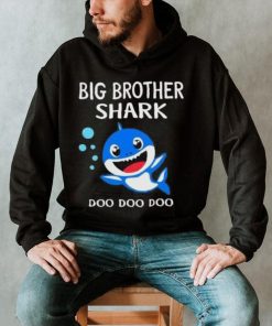 Brother Shark Doo Doo Shirt Halloween Christmas Boys Men Tee T Shirt