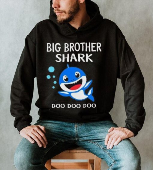 Brother Shark Doo Doo Shirt Halloween Christmas Boys Men Tee T Shirt