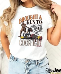 Brought A Gun To A Cockfight Tennessee Beat South Carolina Shirt